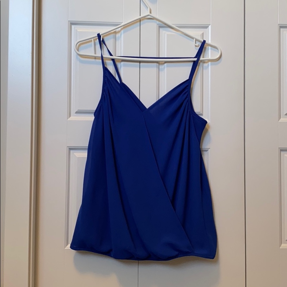 Blue tank